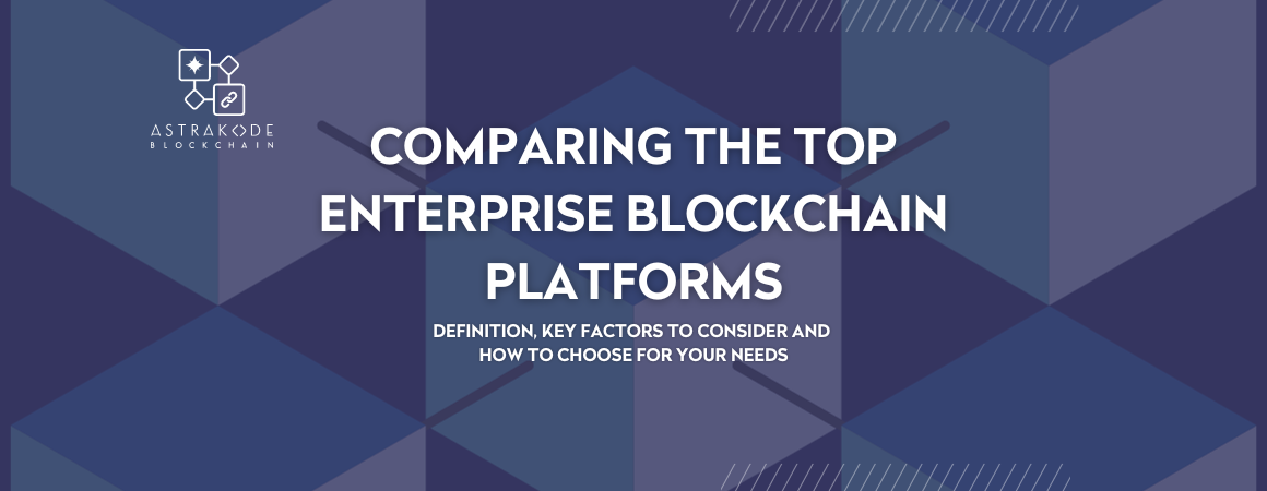 enterprise blockchain platforms Blog Banner